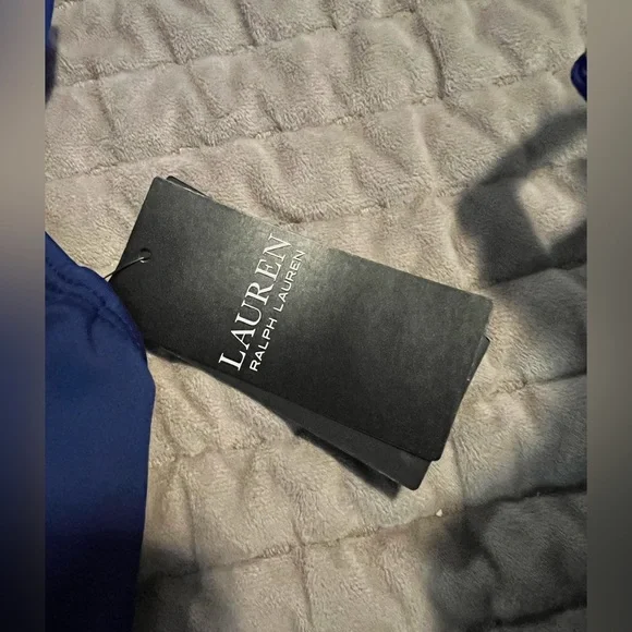 LAUREN RALPH LAUREN Beach Club Solids Underwire Tankini Swim Top - Picture 5 of 7